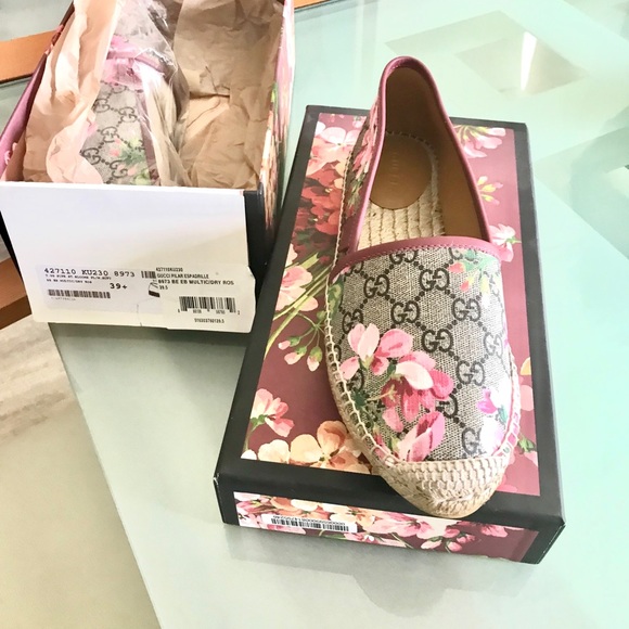 Gucci Pilar Espadrilles new in box.never used 39.5 - Picture 9 of 10